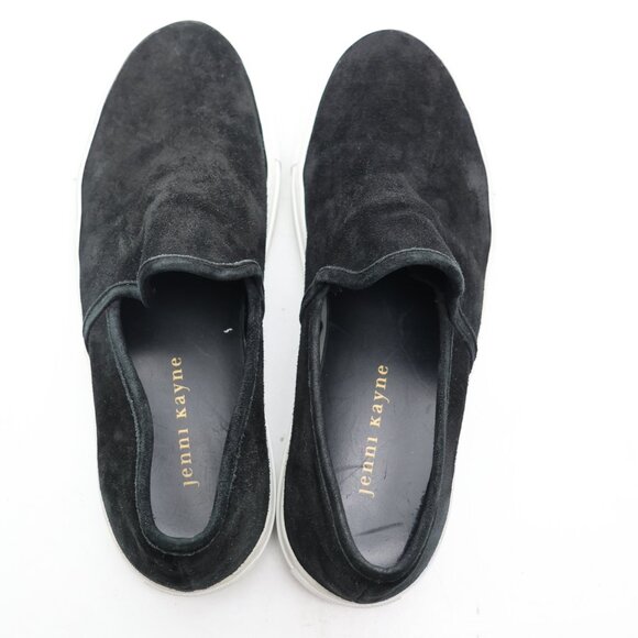 Jenni Kayne Women's EU Size 39 Black Suede Lounger Casual Slip On Sneakers - Picture 9 of 9